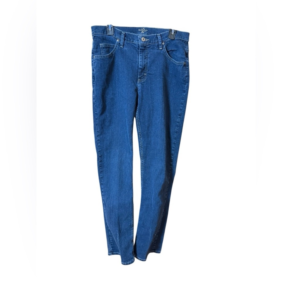 Riders By Lee Straight Leg Jeans Size 14 Long Dark Wash